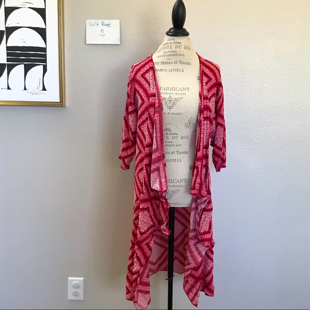 LulaRoe Kimono/  bathing suit cover up